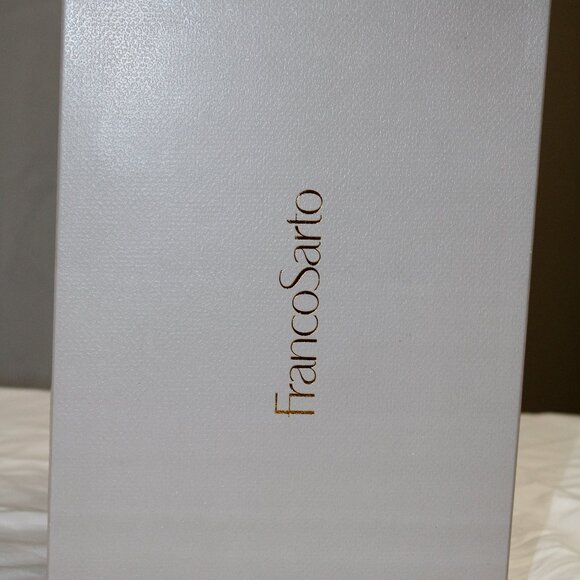 Franco Sarto Lucille Black Women's Leather Suede Shoe Size 9M - Picture 3 of 15